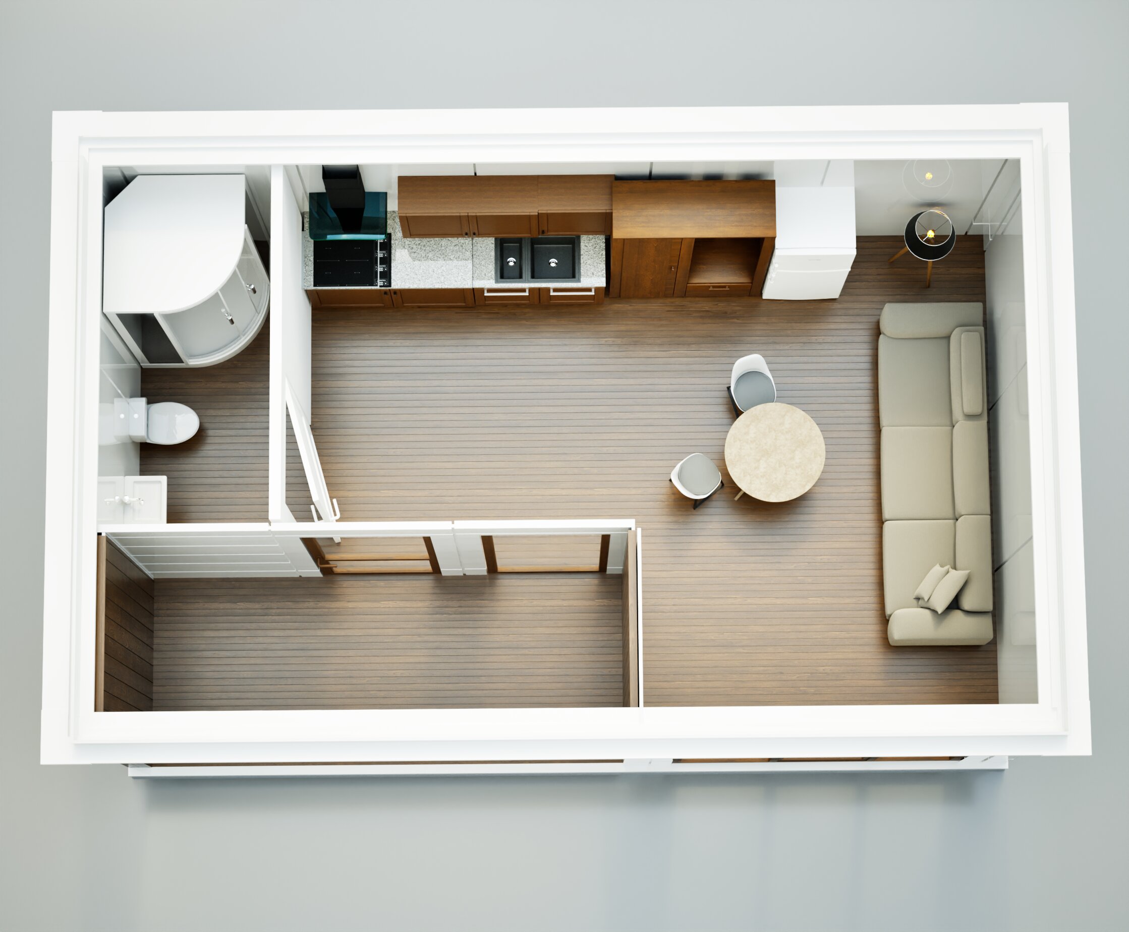 Модульный дом + терраса 39x64 «Премиум» (19.4 м²) (фото 5)